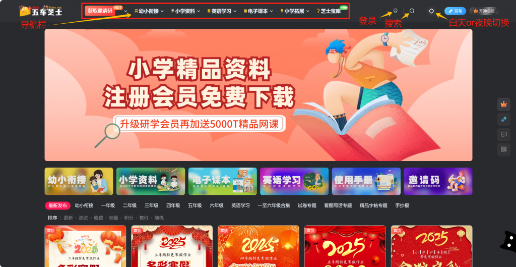 《全站使用手册》-官方动态社区-站内服务-五车芝士