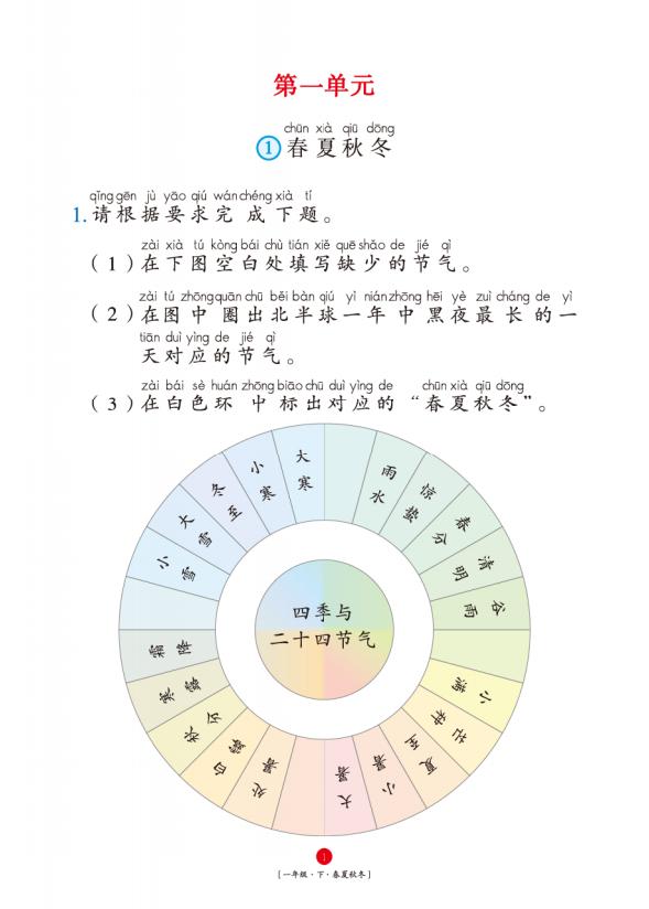 1-6年级下册语文25春《绘本课堂》年级阅读练习册（第五版有答案）-夸克网盘资源专区社区-会员资源专享-五车芝士
